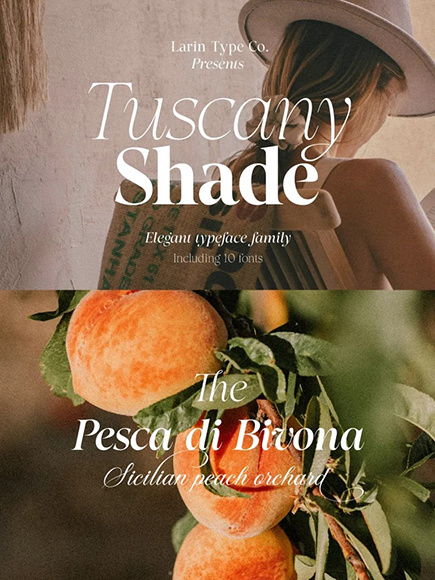 шрифт Tuscany Shade